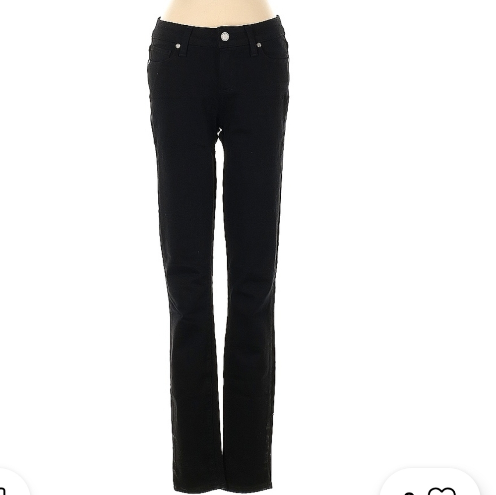 PAIGE Classic Black Jeggings - Size 24